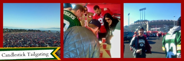 Tailgating for the Packers at Candlestick Park