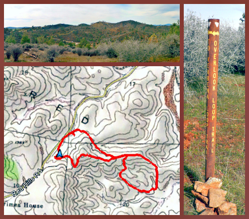 Red Hills Overlook Trail Map