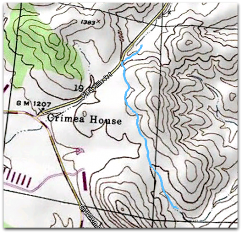 Red Hills Hike Map