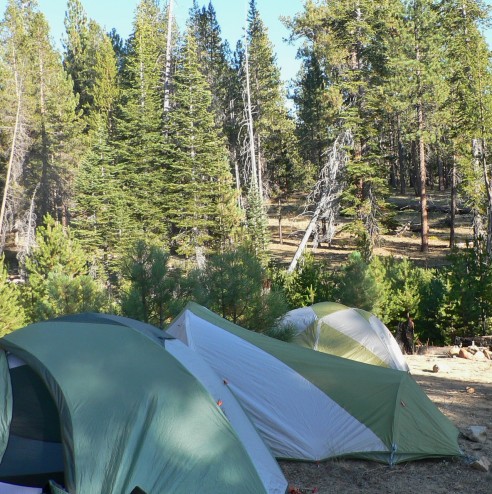 Tents in Yosemite