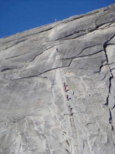 Half Dome cables. They are not just there for show.