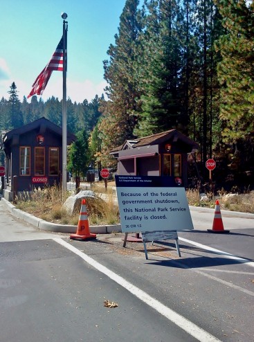 Yosemite National Park Closed - Thanks Congress!