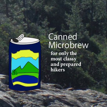 The hiker who brings along a canned microbrew is seriously classy. What does your hiking brew say about you?
