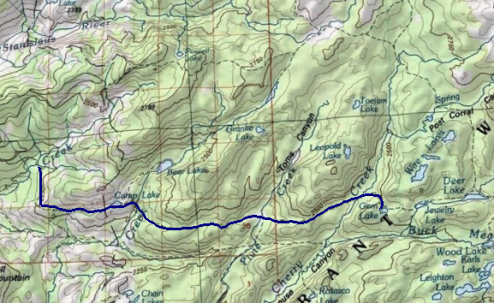 Emigrant wilderness outlet loop