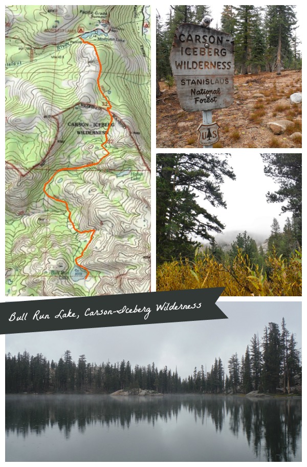 Hiking Bull Run Lake Map