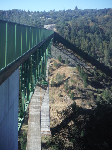 Foresthill Bridge over the doomed Auburn Lake