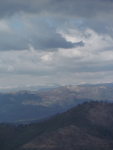 View from Pilot Peak towards Yosemite