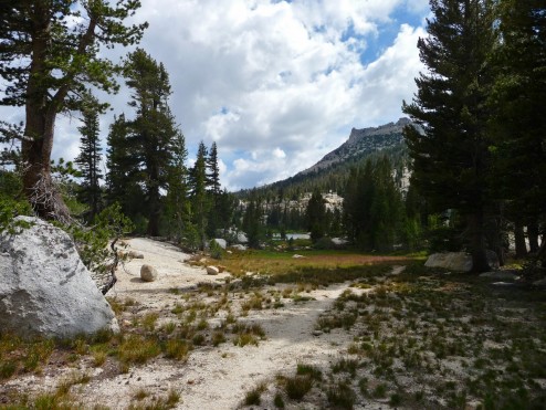 Trail to Upper Cathedral Lake
