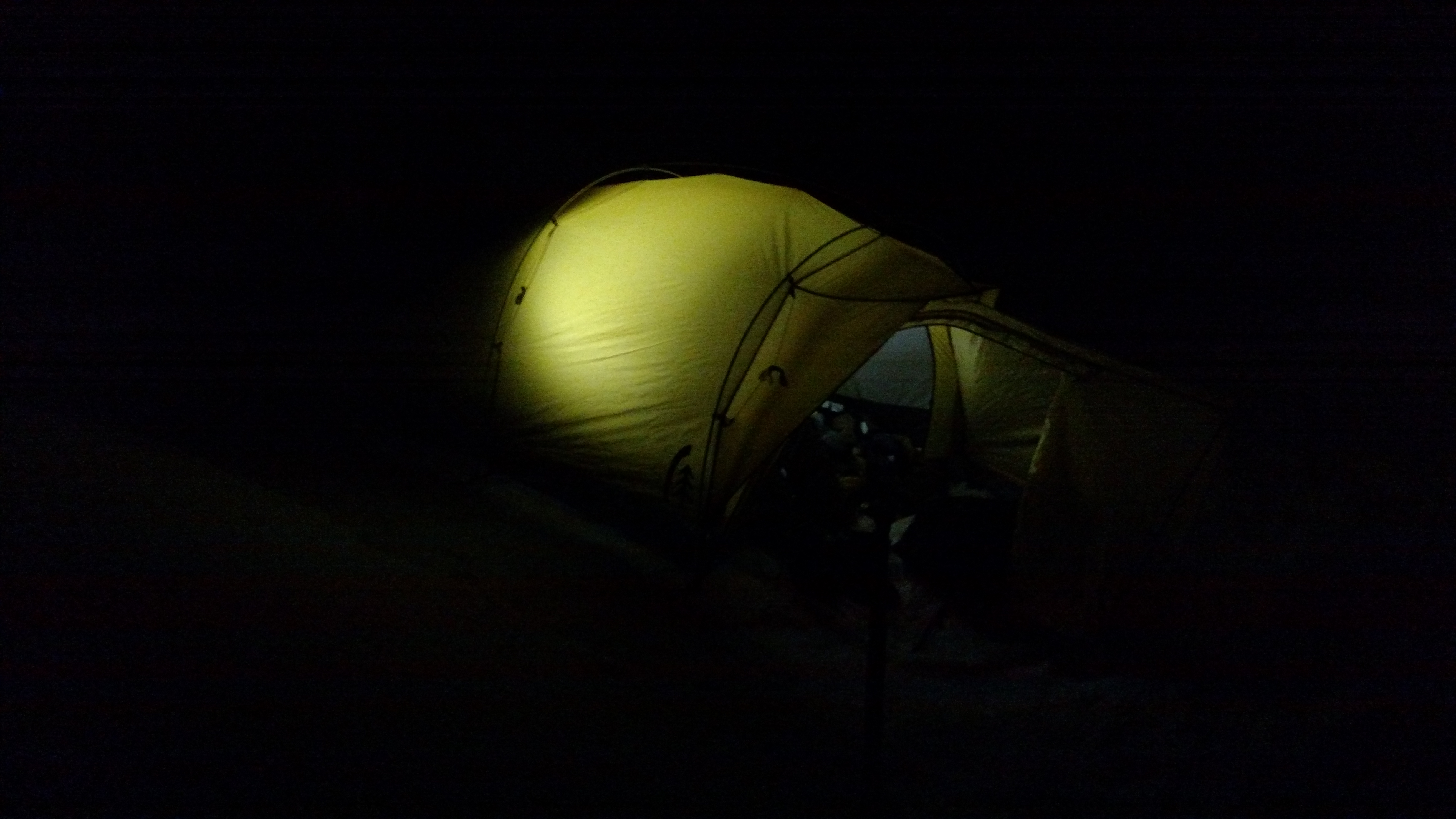 The Yellow Slug- Sierra Designs Convert 2 Winter Tent