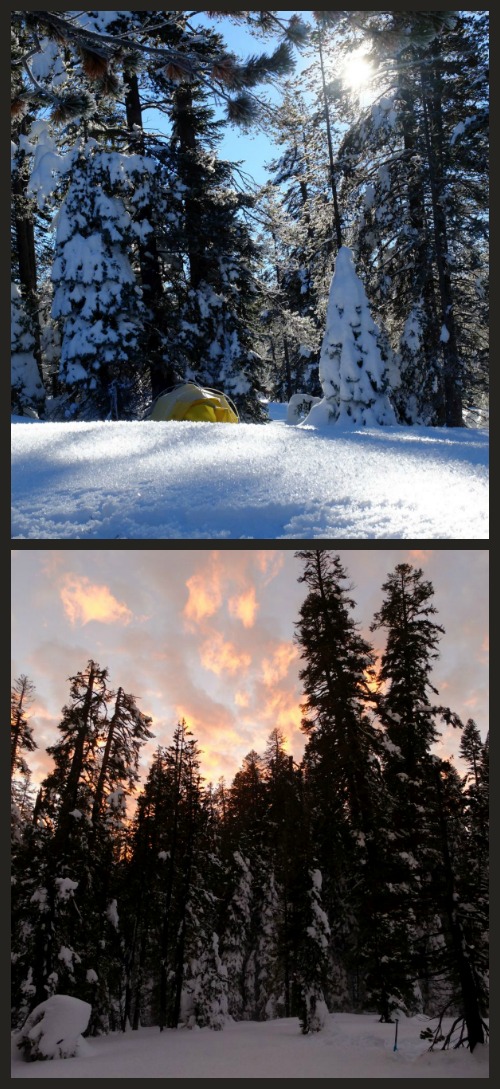 Winter Backpack to Dewey Point, Yosemite Snow Camp