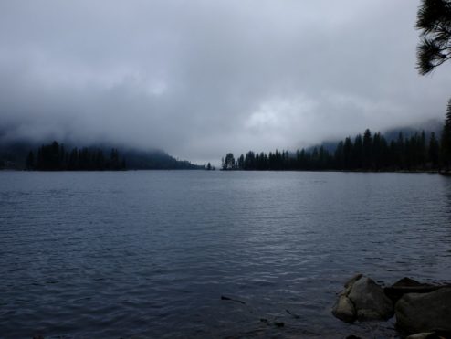Lake Eleanor in the Rain