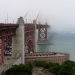 Foggy day visiting the Golden Gate Bridge!