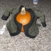 The pumpkin wore the costume better anyhow.