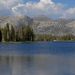 Lake Vernon and distant granite wilderness