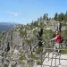 Taft Point Railing. This is how you know you are at the official viewpoint