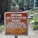 Entering Lake Tahoe Nevada State Park
