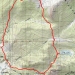 Topo Map of my hiking route