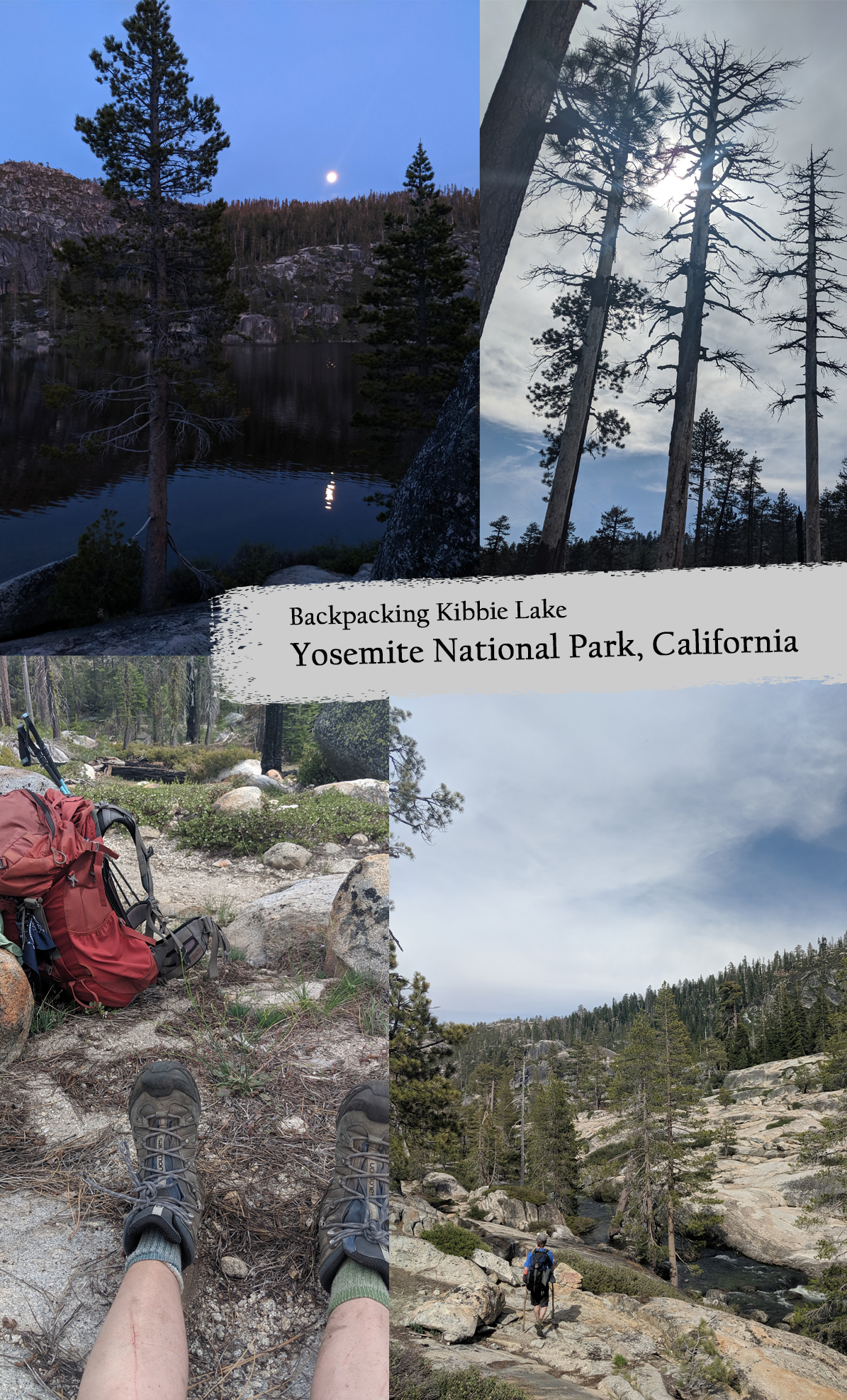 Kibbie Lake Backpacking, Yosemite