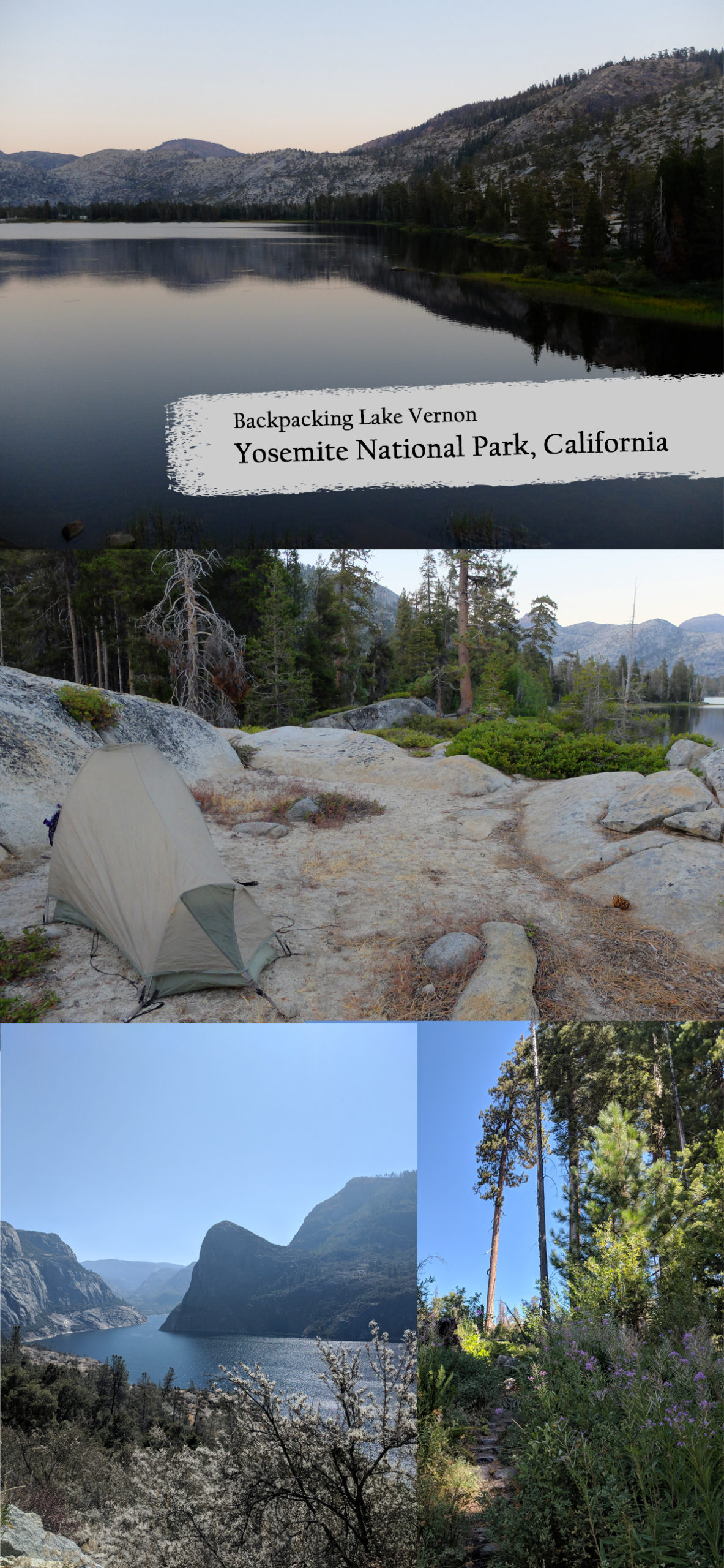 Yosemite National Park Backpacking - Overnight to Vernon Lake, or three day loop.