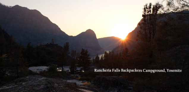 Backpacking Hetch Hetchy, Yosemite - Day 2: Vernon Lake to Rancheria Falls